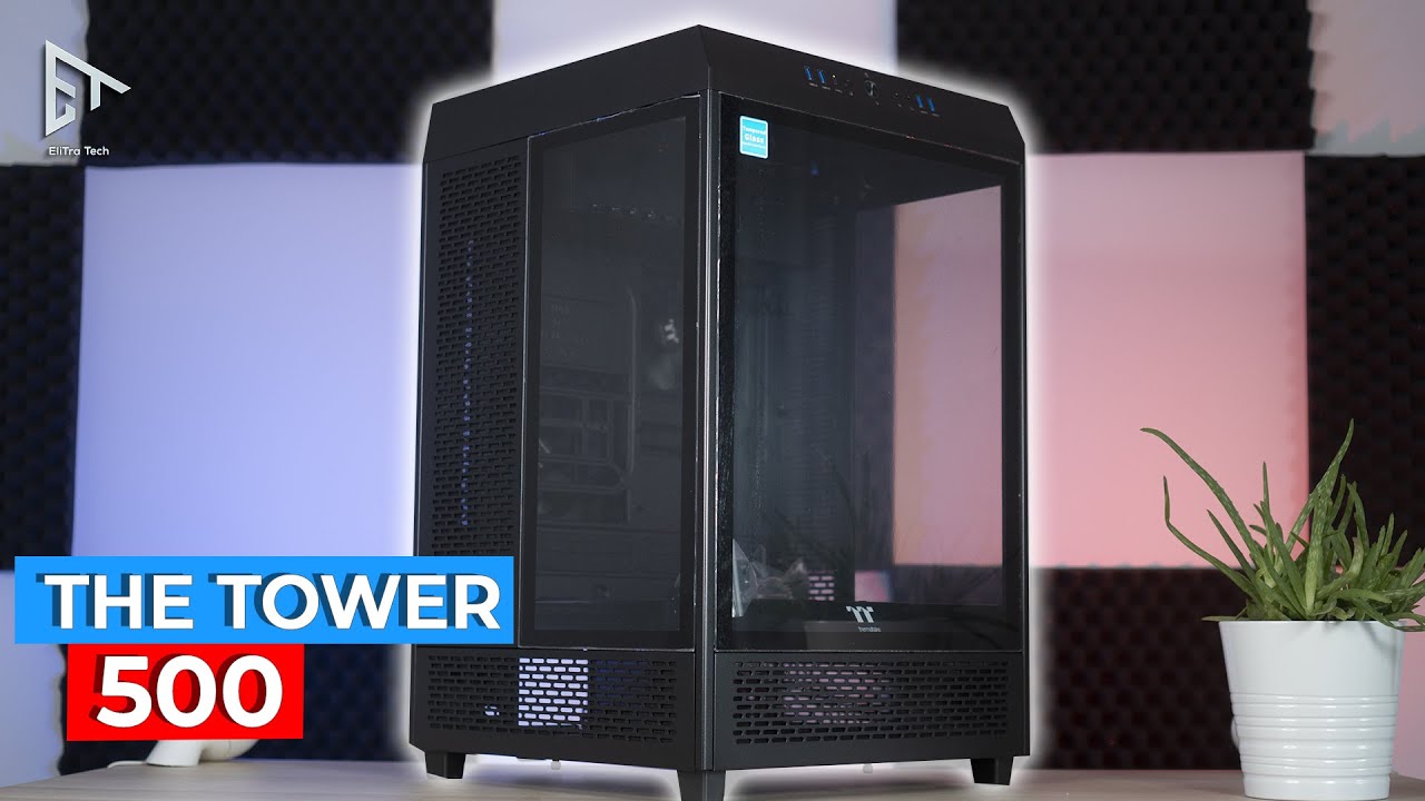 Thermaltake The Tower 500 il Case da SALA GIOCHI