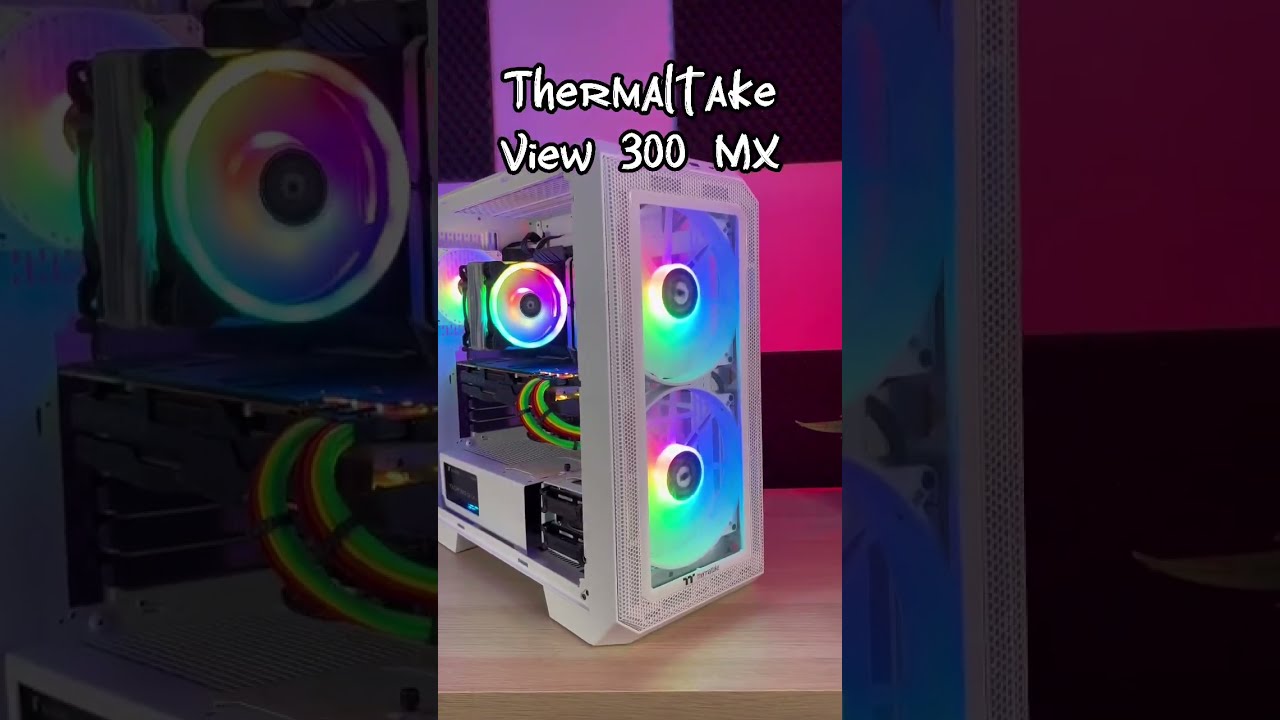 Assembliamo PC da Gaming dentro un @Thermaltake Global View 300 MX #shorts