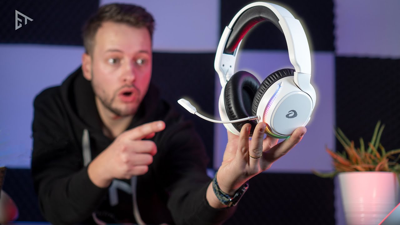 Headset RGB GAMING Wireless - Dareu A710 BZFUTURE