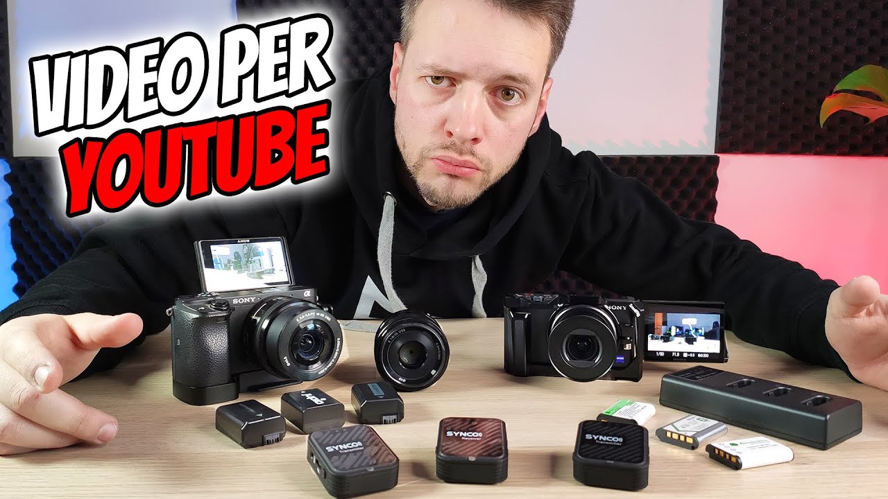 La mia ATTREZZATURA VIDEO - Sony ZV-1 e a6400