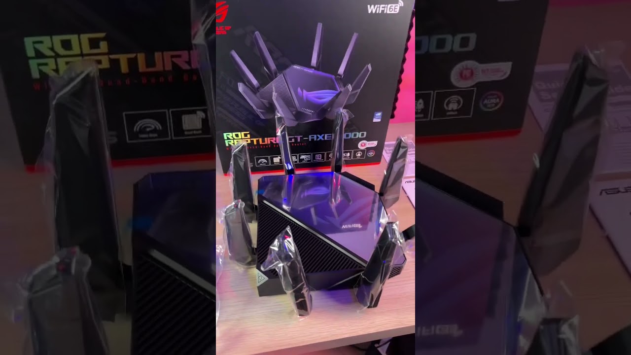 Router ROG RAPTURE AXE-16000 #shorts #unboxing