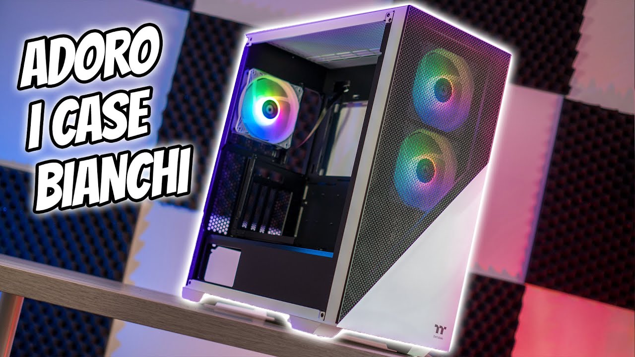 PC Case Best Buy | Thermaltake Divider 370 TG ARGB Snow edition