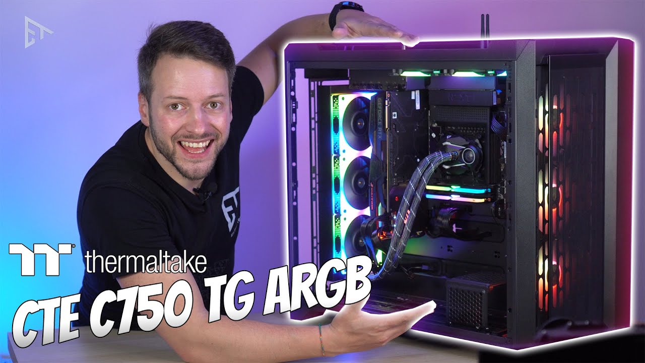 Il mio nuovo PC GIGANTE - Thermaltake CTE C750 TG ARGB