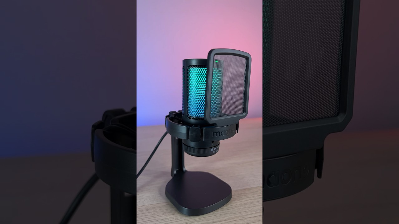 MAONO DGM20 - Microfono RGB con riduzione rumore di fondo #shorts #test #unboxing