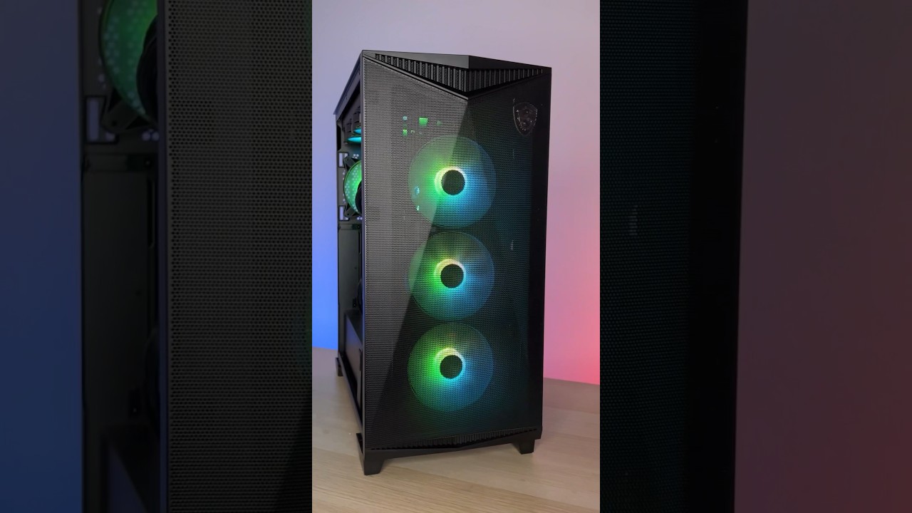 MSI Gungnir 300R Airflow #shorts