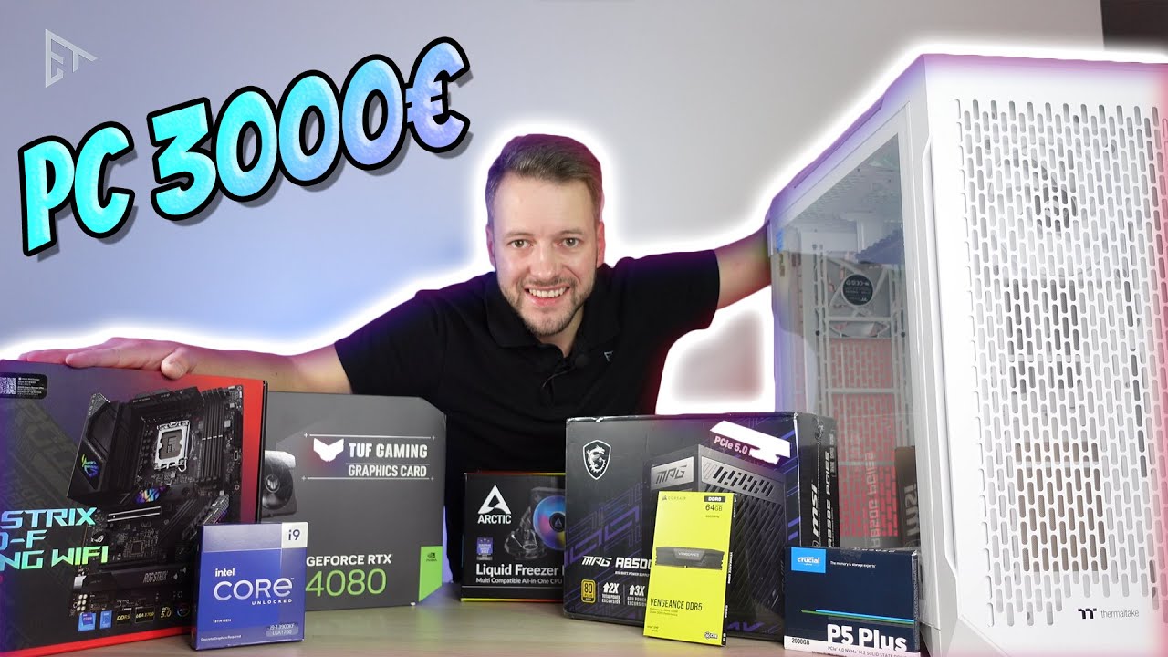 PC BUILD 3000€ di un iscritto! Gaming 4K Rendering Modellazione 3D