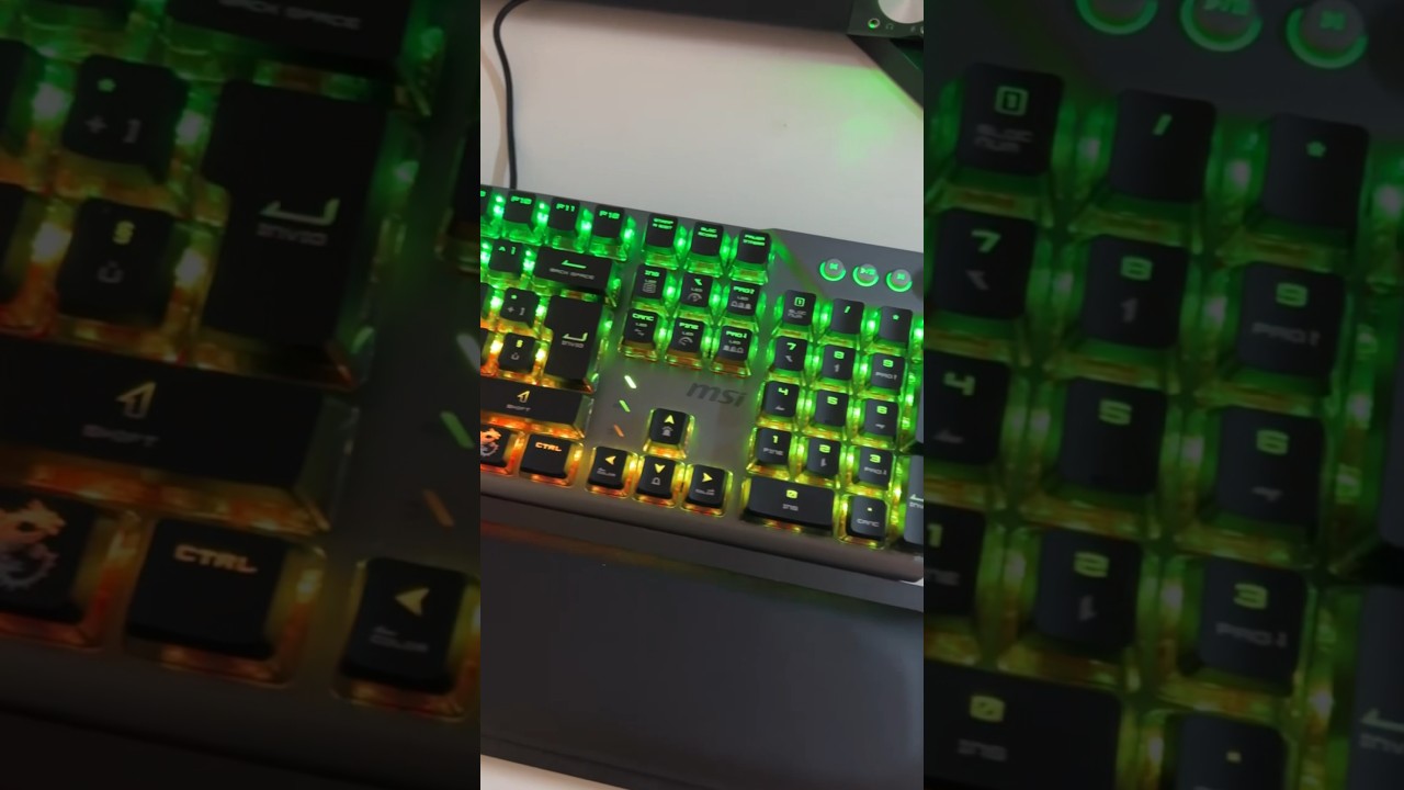 Periferiche da GAMING MSI #shorts #unboxing