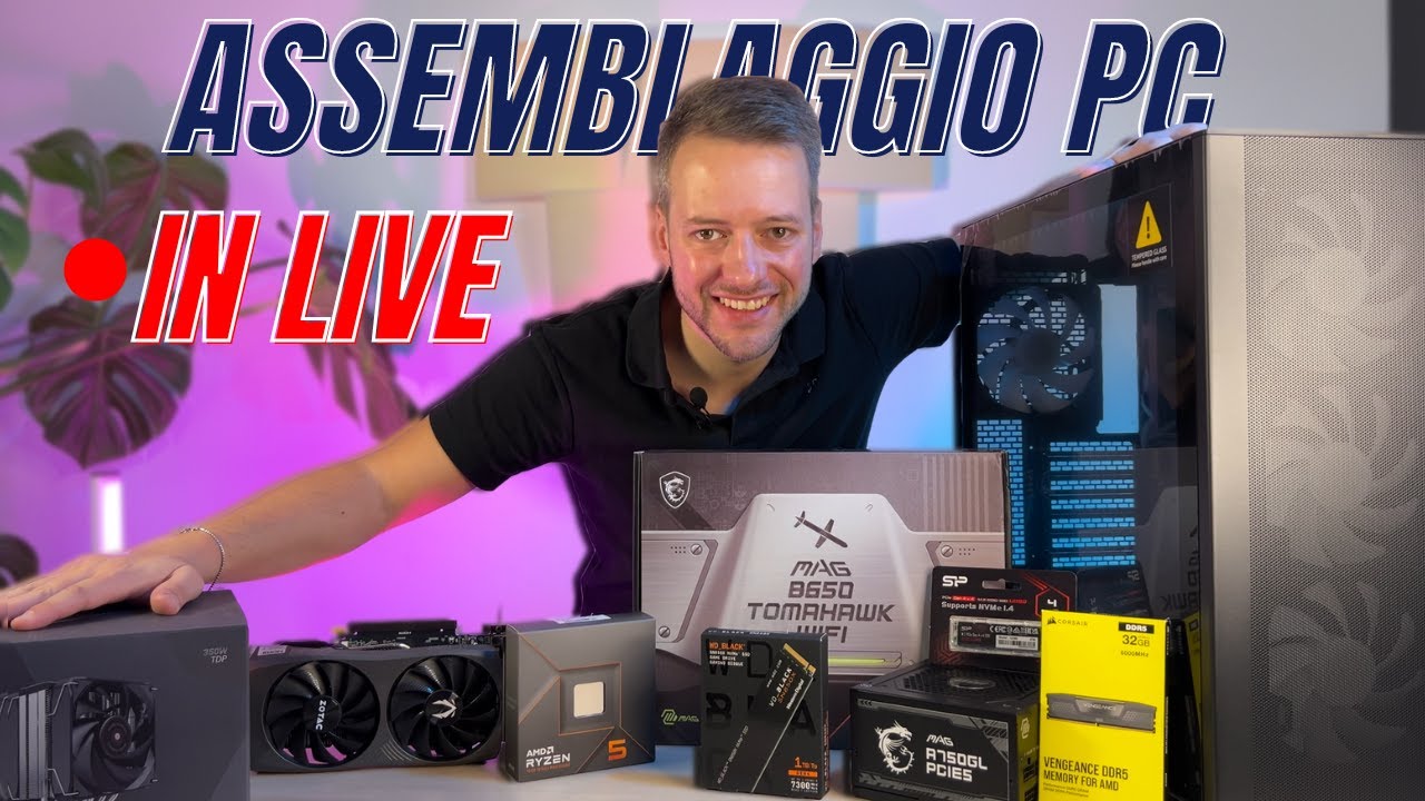 Assemblaggio PC di un iscritto IN LIVE - PC BUILD Ufficio da 1400€