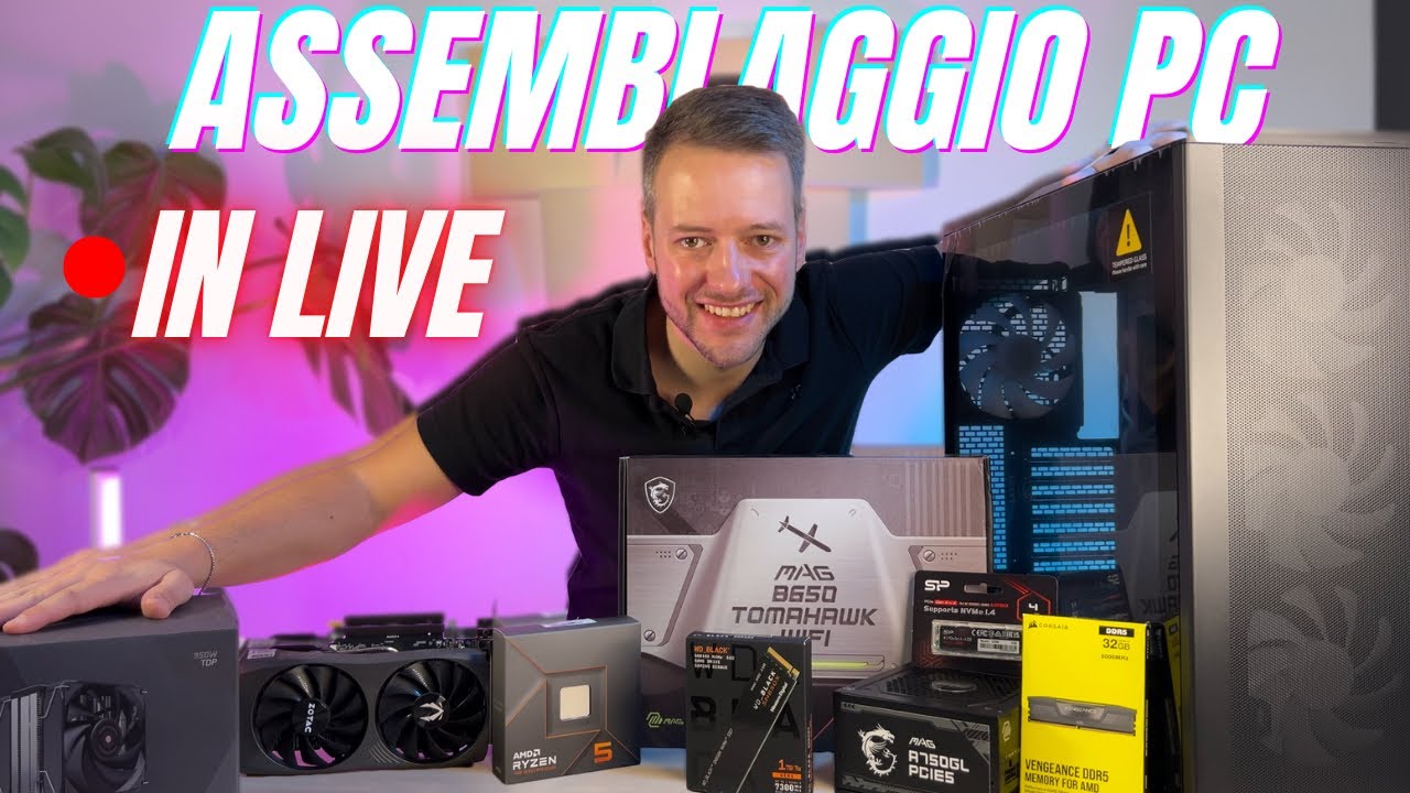 COME ASSEMBLARE UN PC DA GAMING - GUIDA LIVE PASSO PASSO