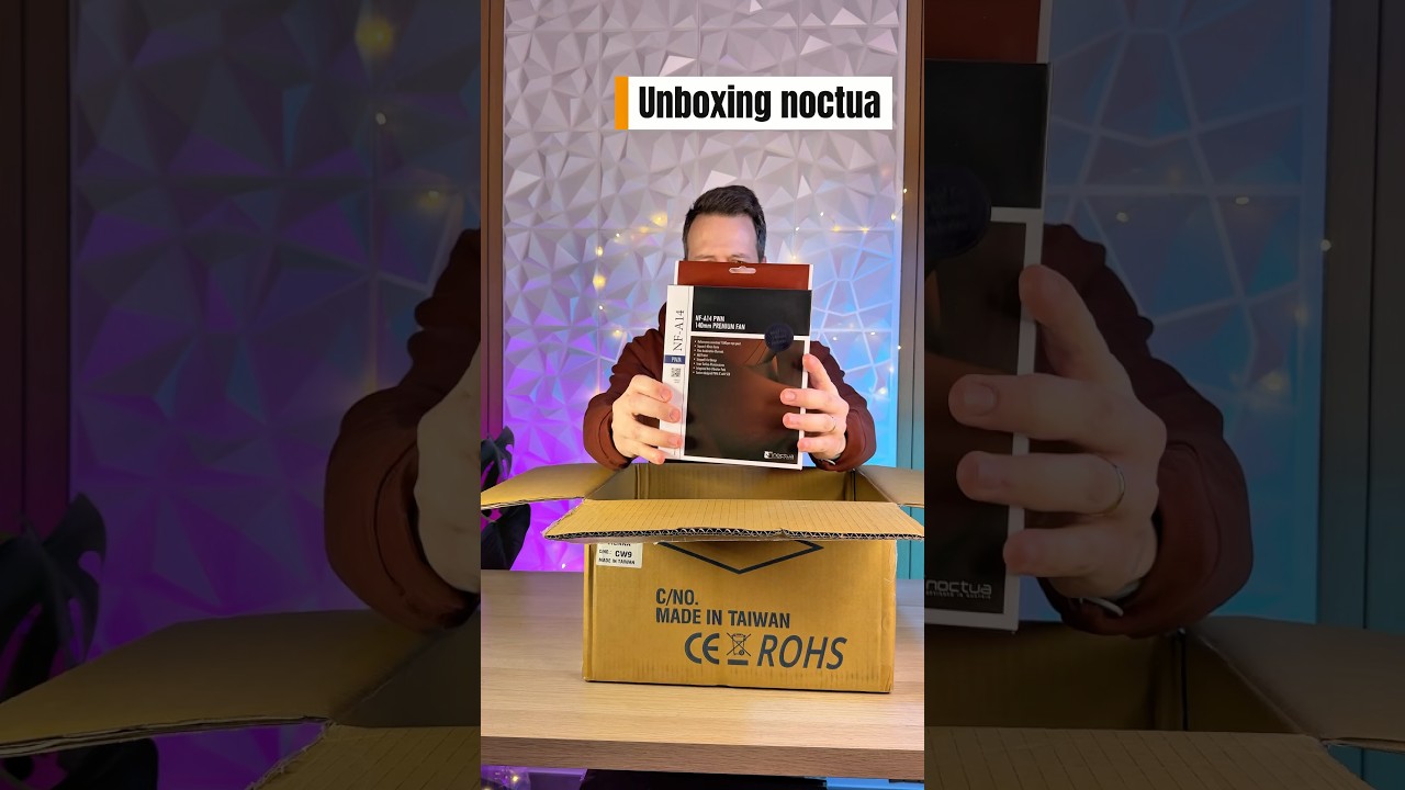 Unboxing NOCTUA NF-F12 NF-A14