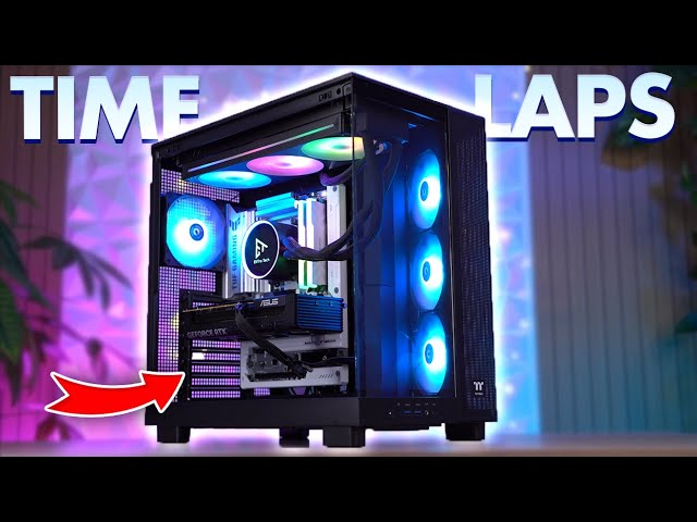 Assemblaggio PC CHILL - Time Laps BUILD RTX 5060 + Asus BTF + Ryzen 7700