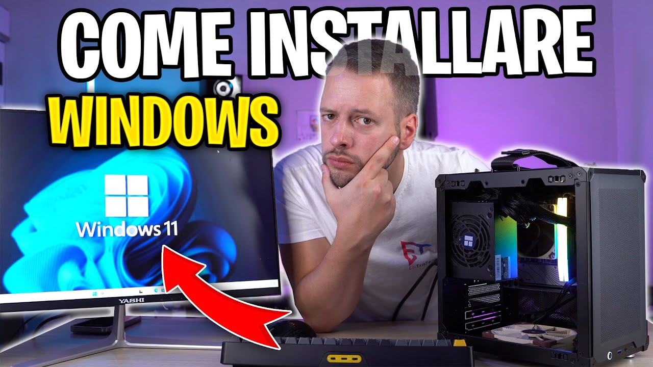 COME INSTALLARE UN SISTEMA OPERATIVO SU UN NUOVO PC - MINI PC EP.3